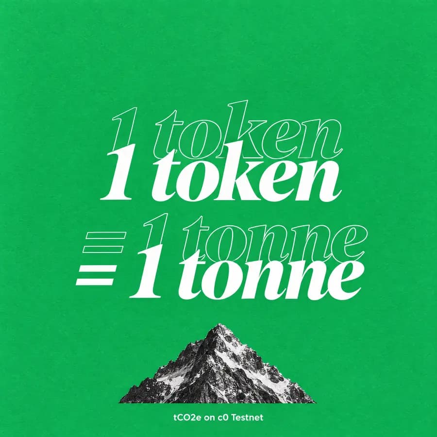 One token equals one tonne